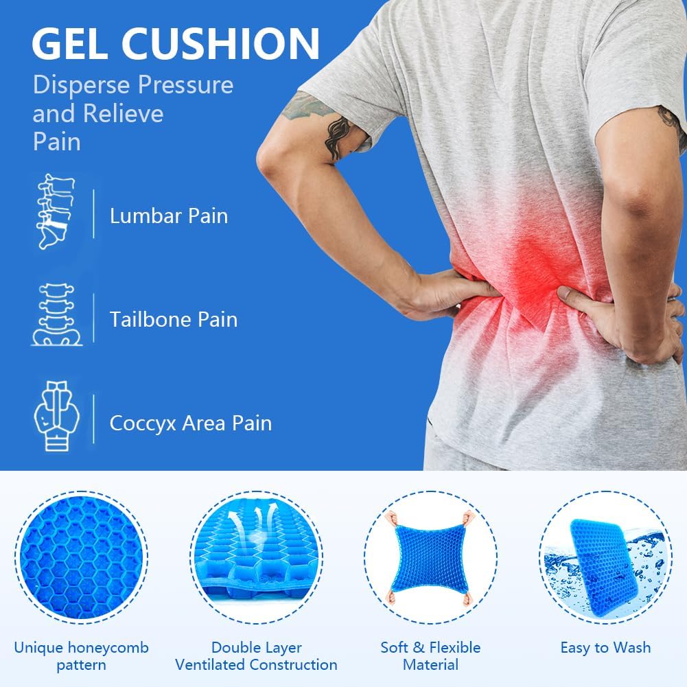 Detalle de Flintronic Orthopaedic gel seat cushion
