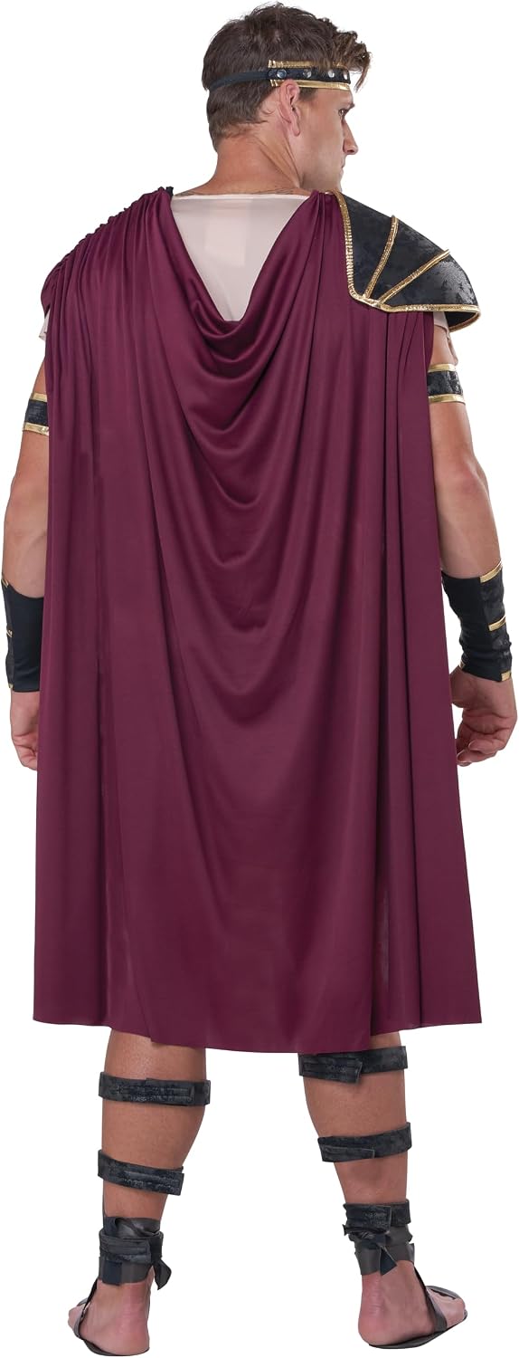 Detalle de California Costumes Men's Roman Gladiator Costume with Armor and Cape