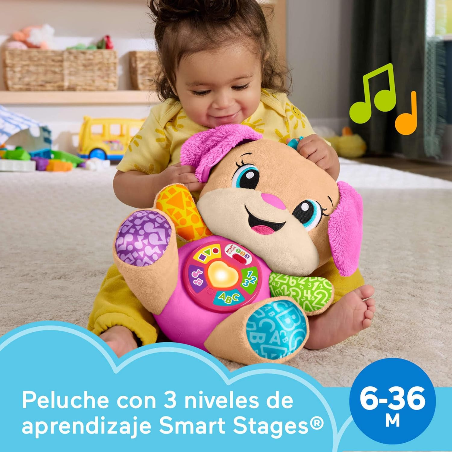Thumbnail 2 de Fisher-Price Laugh & Learn Perrita Musical 🌟 para Bebés 6+