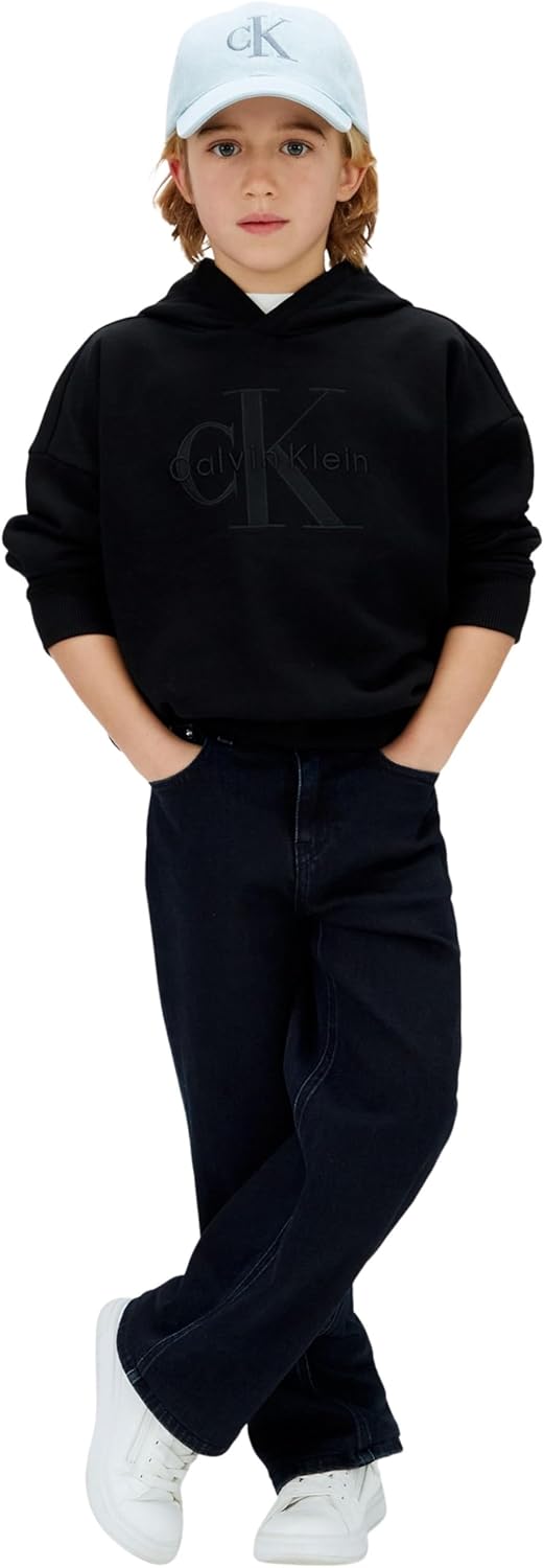 Thumbnail 3 de Calvin Klein Mono Logo Hoodie Lvcksjb09b - Felpa con cappuccio per bambini