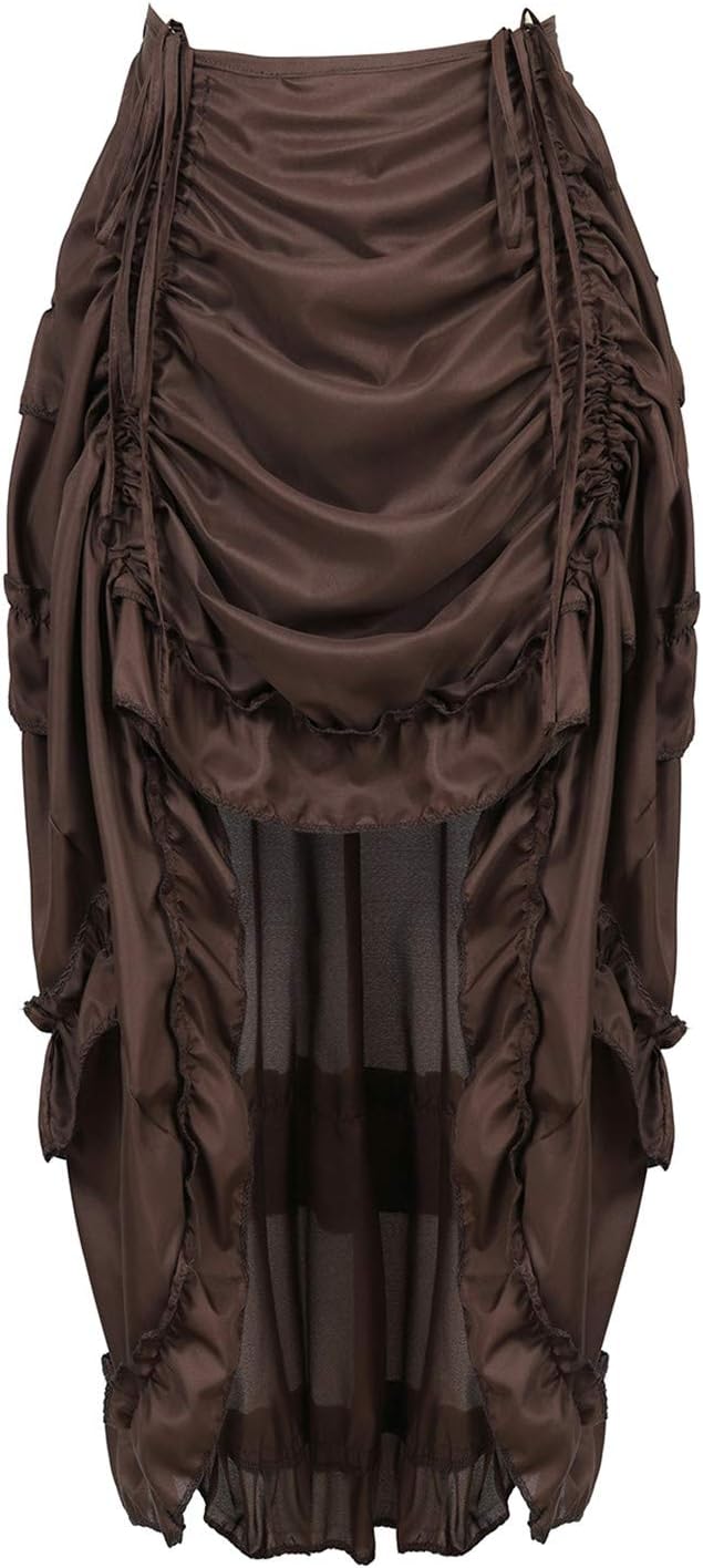 Detalle 1 de Kranchungel Steampunk Skirt High-Low