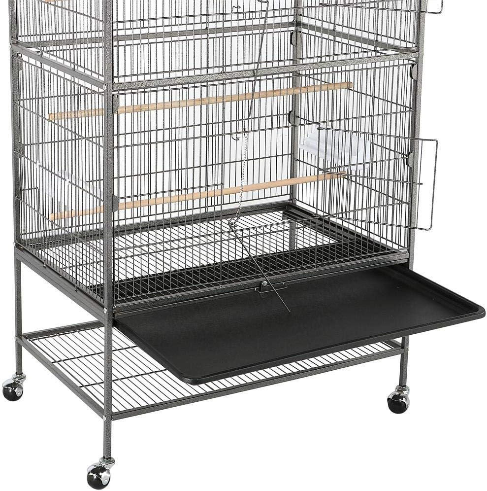 Thumbnail 6 de Yaheetech 132cm Large Parrot Bird Cage