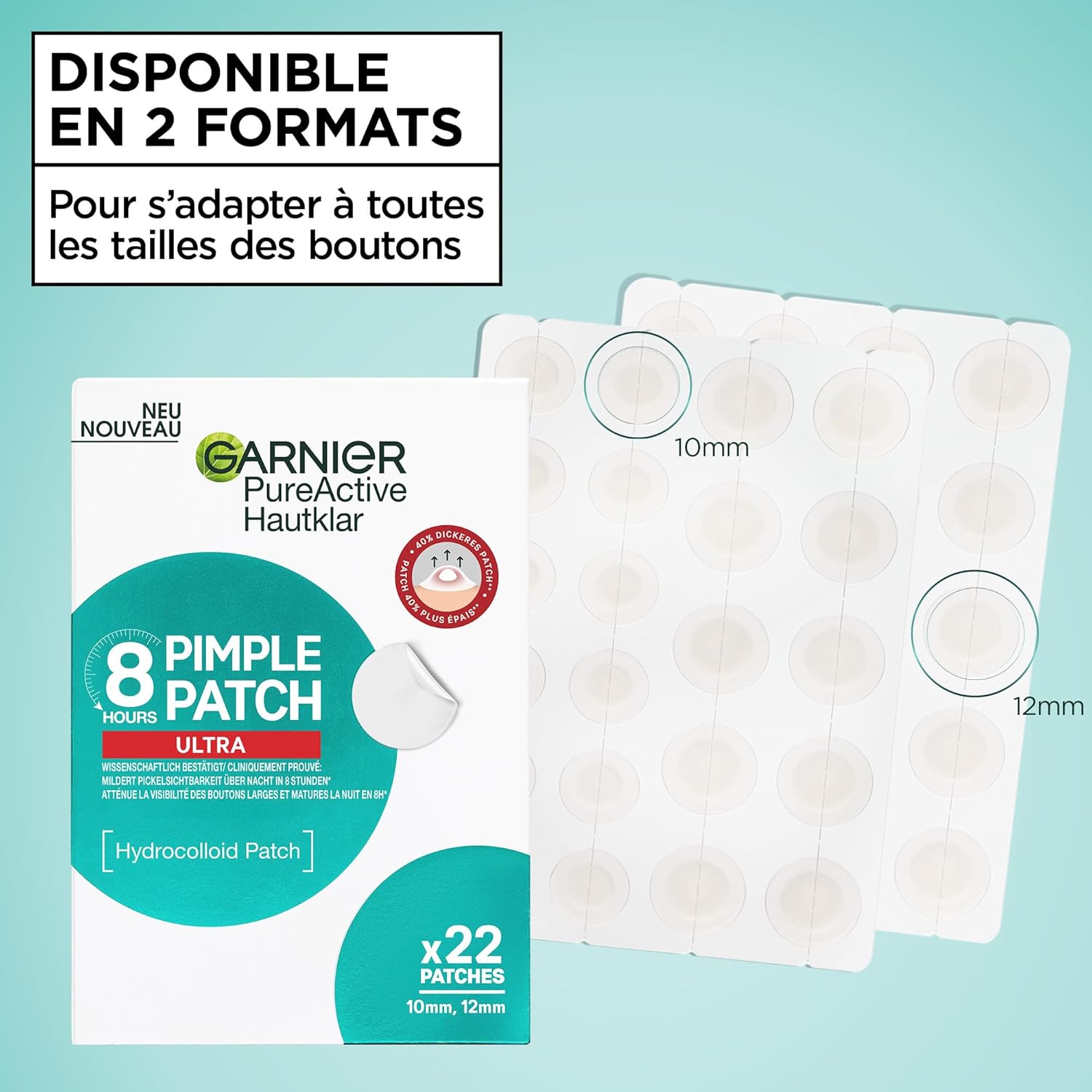 Thumbnail 6 de GARNIER PureActive Ultra Pimple Patch 22 patches