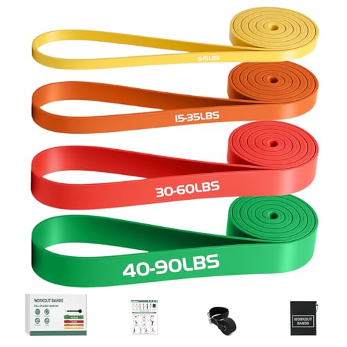 Detalle de Lot de 5 Bandes de résistance avec ancrage de Porte – YOVKOK