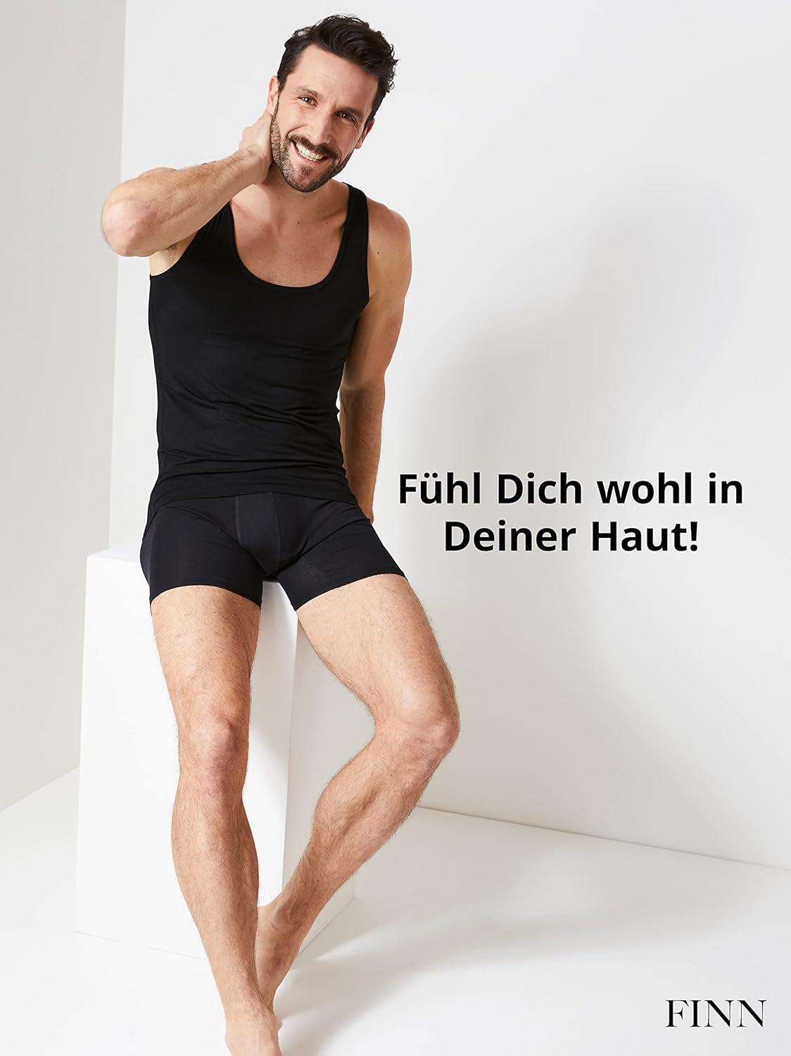 Thumbnail 1 de FINN Business Unterhemd Herren – Ärmelloses Tank-Top aus original Lenzing® Modal