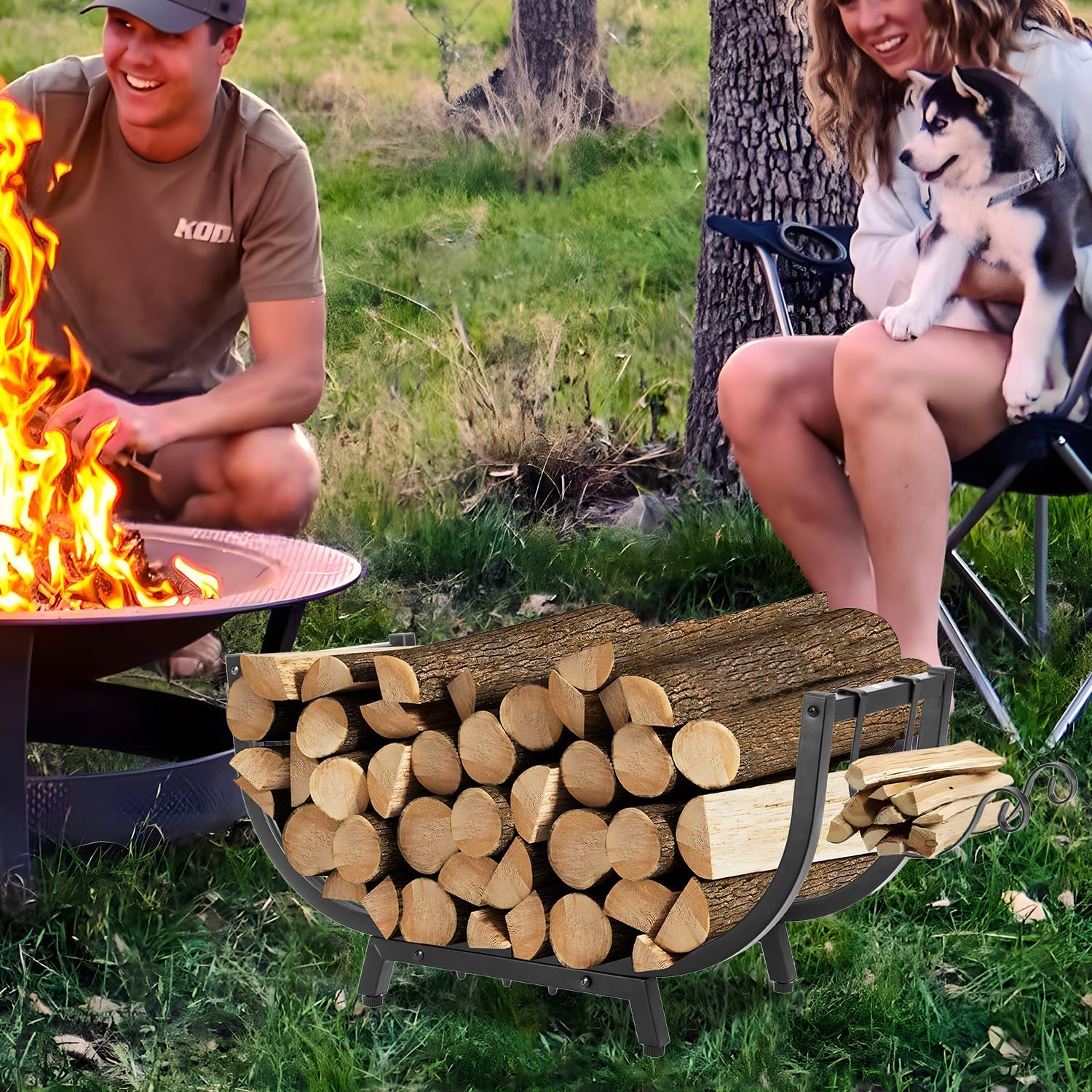 Thumbnail 6 de Kendane Firewood Rack 30-inch