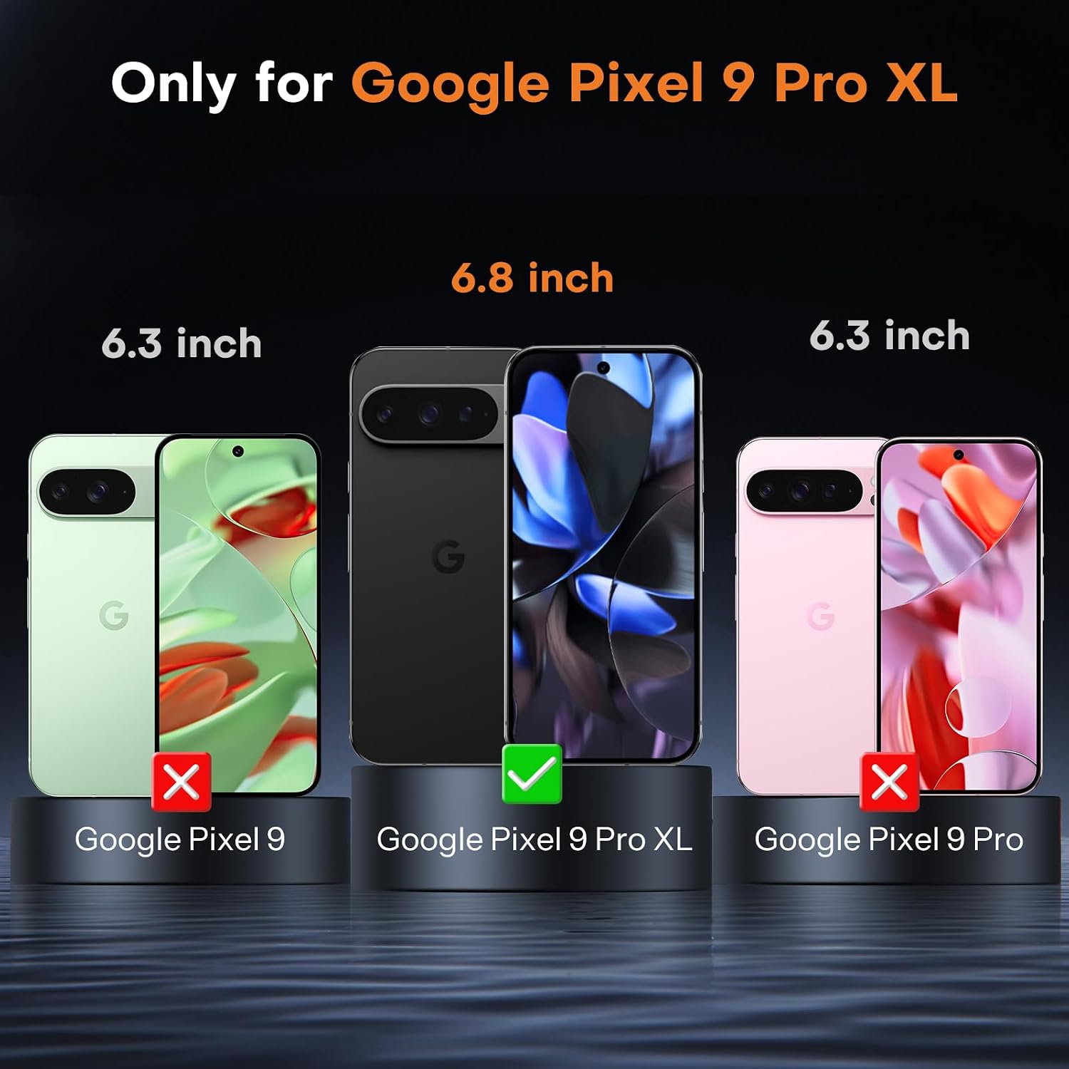 Thumbnail 1 de OMOTON Pixel 9 Pro XL Screen Protector 6.8-inch