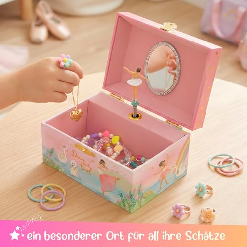 Thumbnail 7 de Giggle & Honey Ballett Musik-Box: Charmantes Gastgeschenk und Schmuckkästchen für Mädchen
