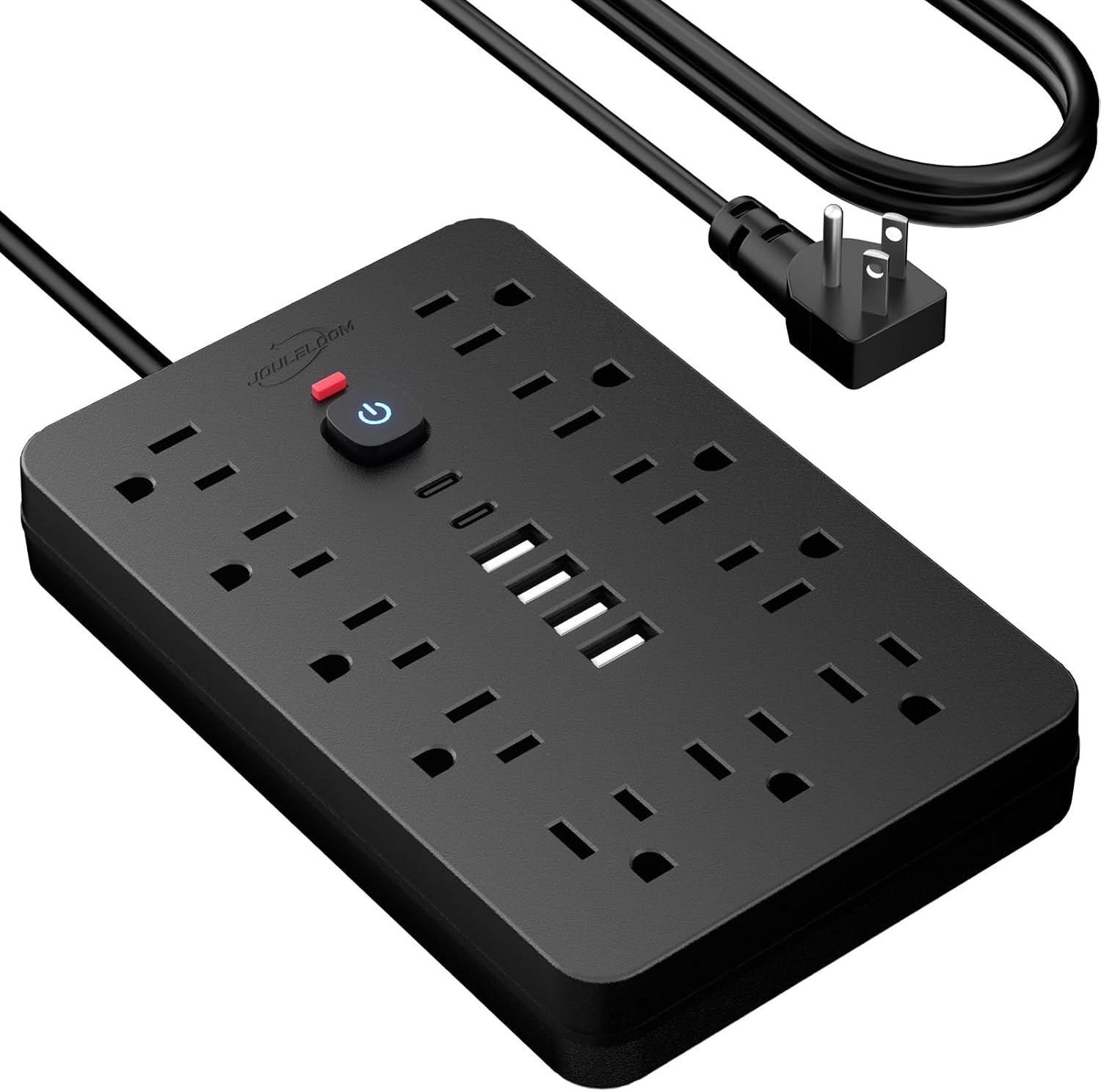 Thumbnail 1 de JouleLoom TT-PS11 Power Strip, 20-Foot Cord, 11 Outlets, 6 USB Ports