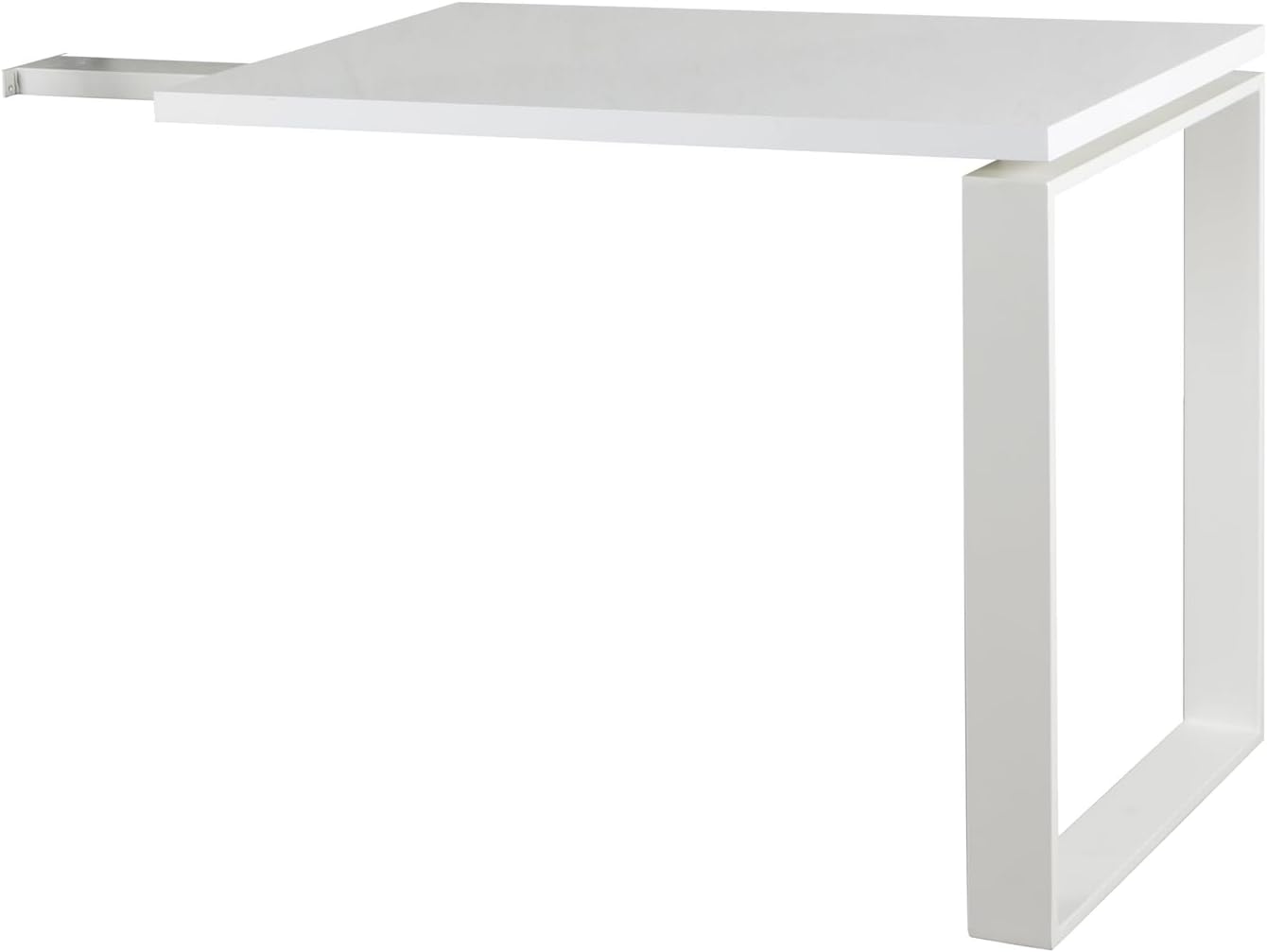 Thumbnail 6 de Composad Scrivania DISEGNO con gambe in metallo – 170 x 74,5 x 80 cm, Bianco laccato