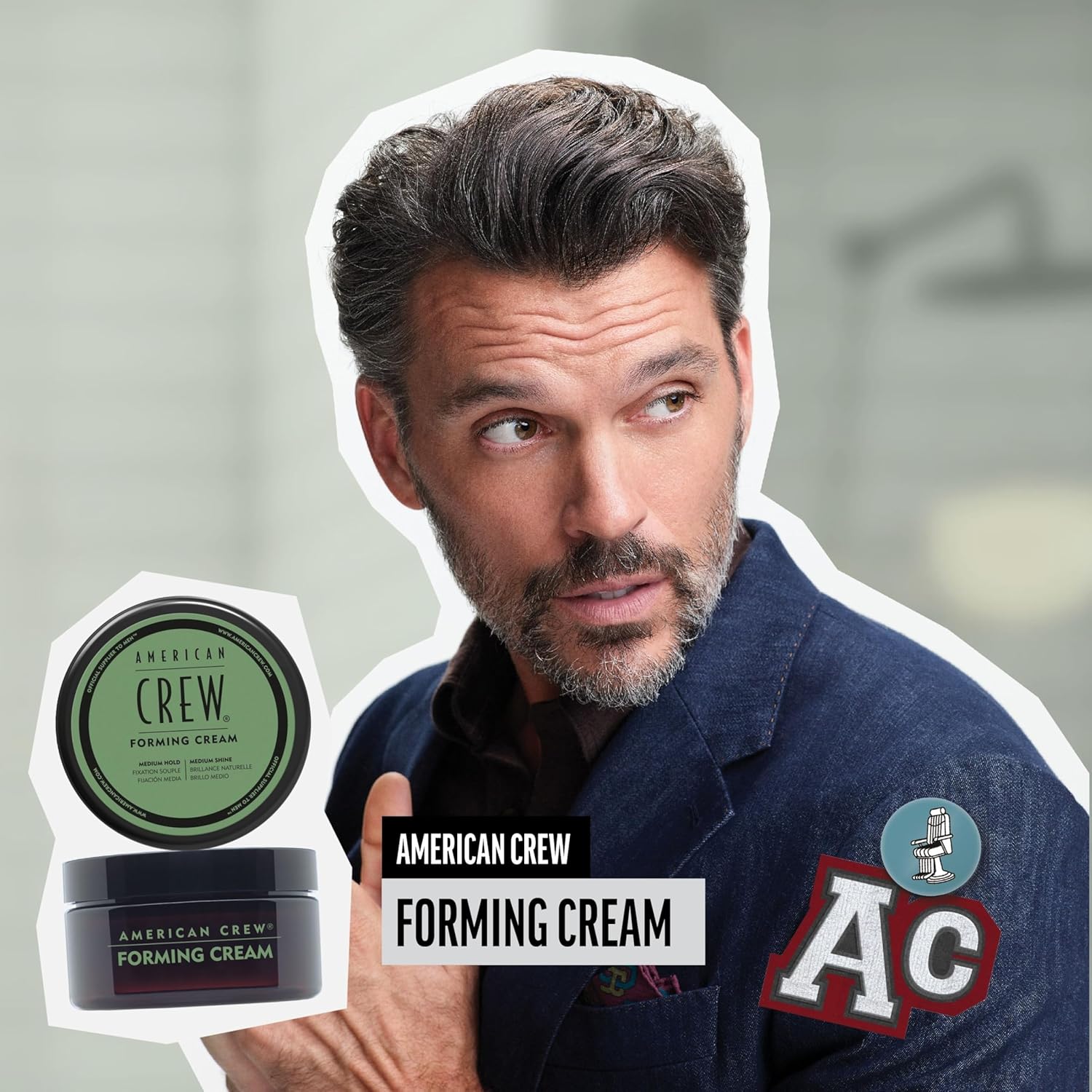Thumbnail 4 de American Crew Forming Cream 85 g Cera Capelli Uomo