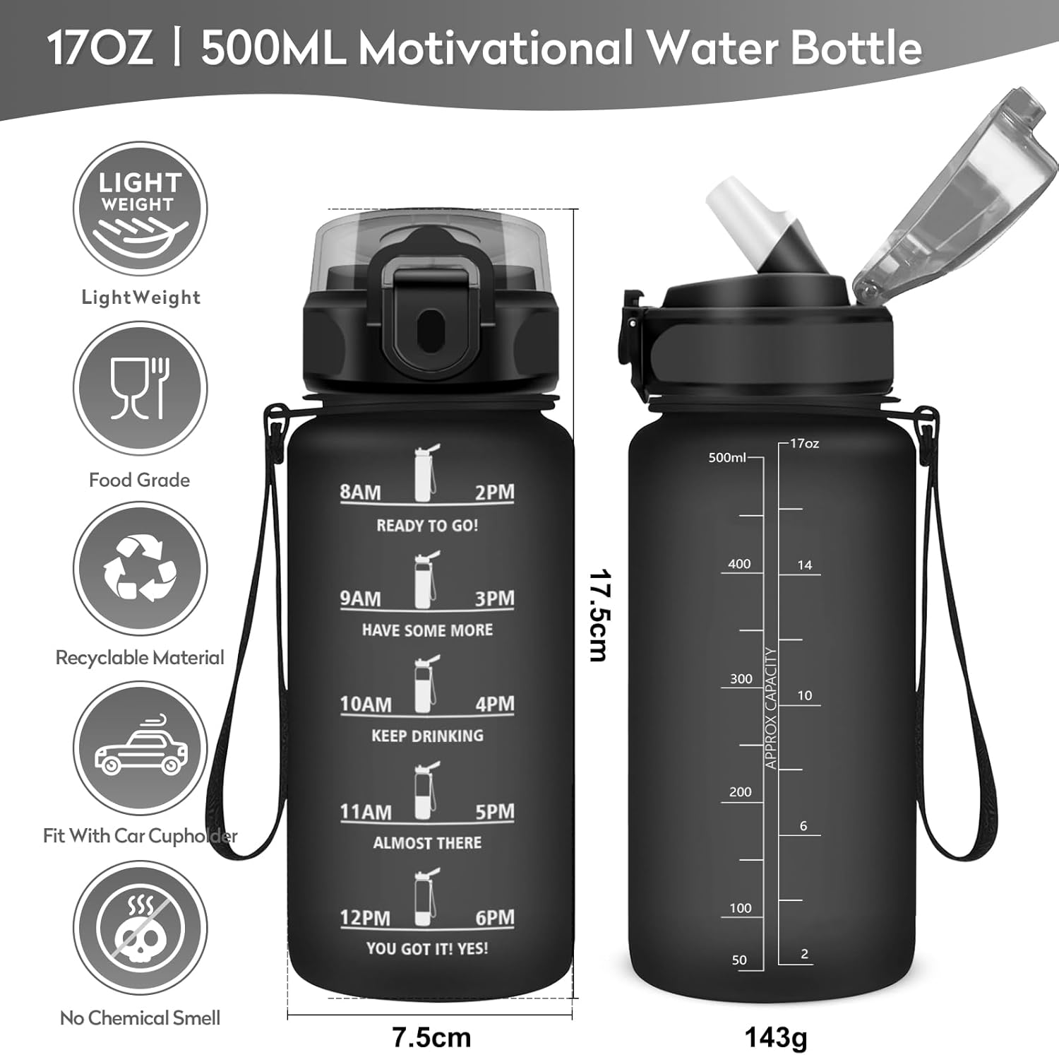 Thumbnail 5 de JAPORIA botella de agua 500ml