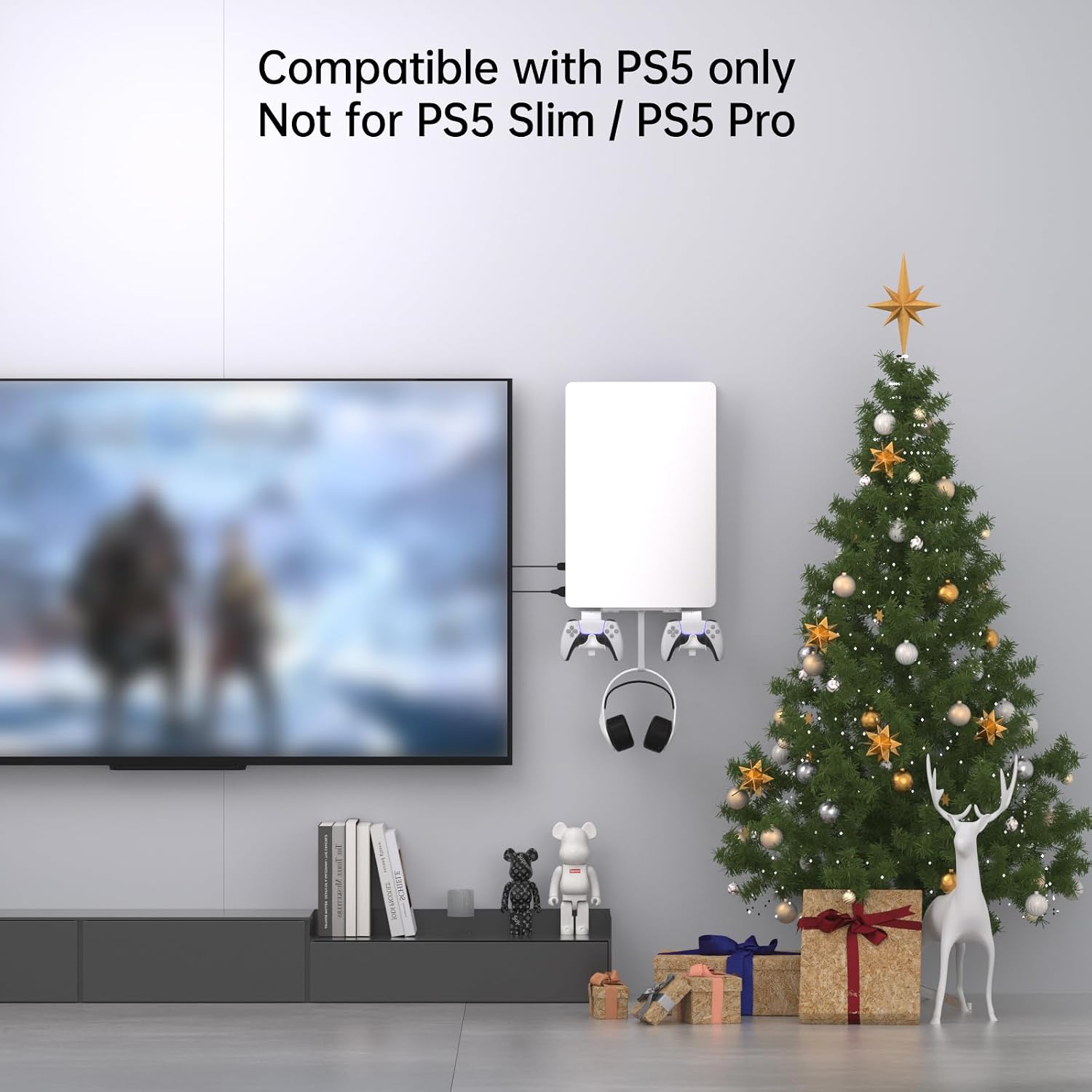 Thumbnail 5 de Hosanwell PS5 Wandhalterung 5 in 1