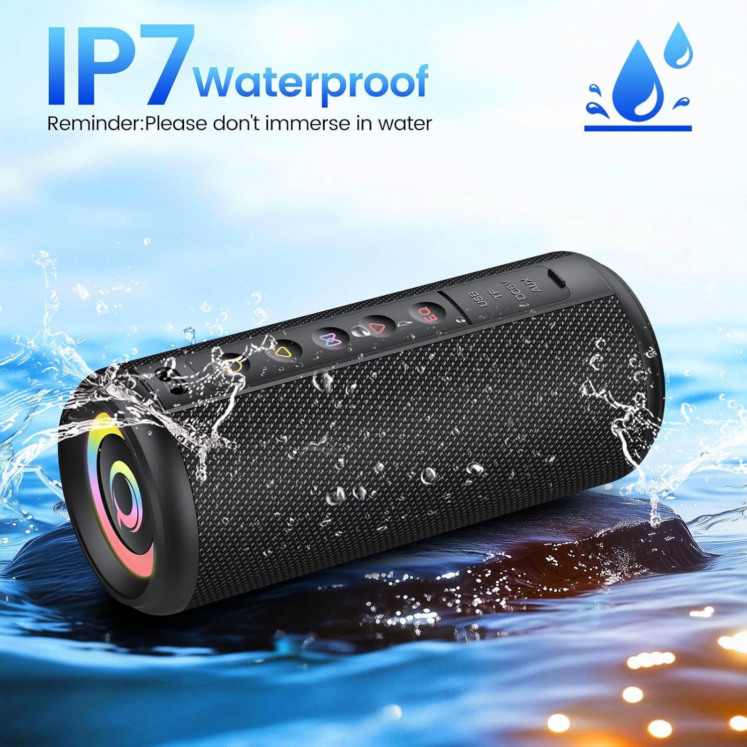 Thumbnail 4 de Portable Bluetooth Speaker 360° Stereo 20H