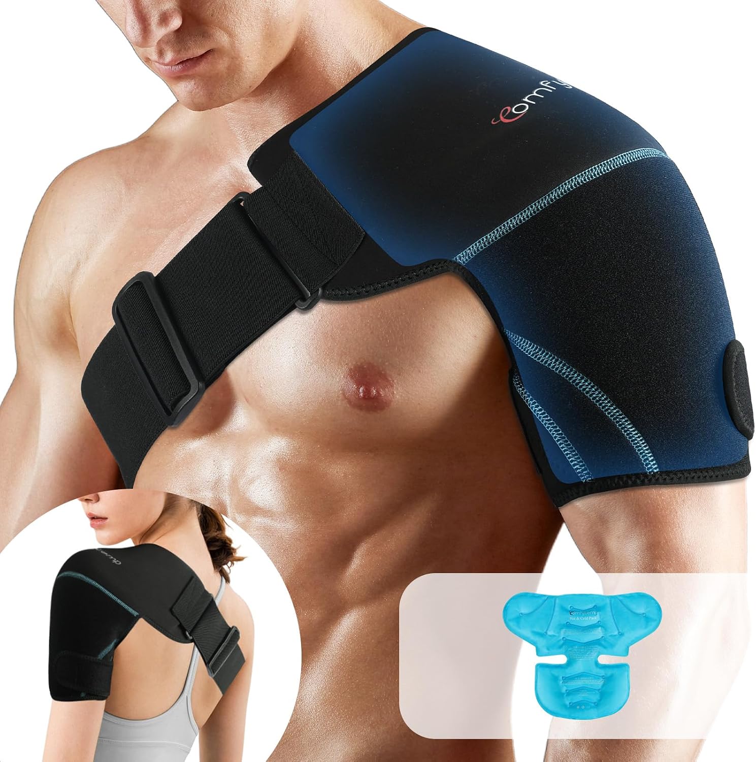 Detalle de Comfytemp Shoulder Ice Pack Wrap