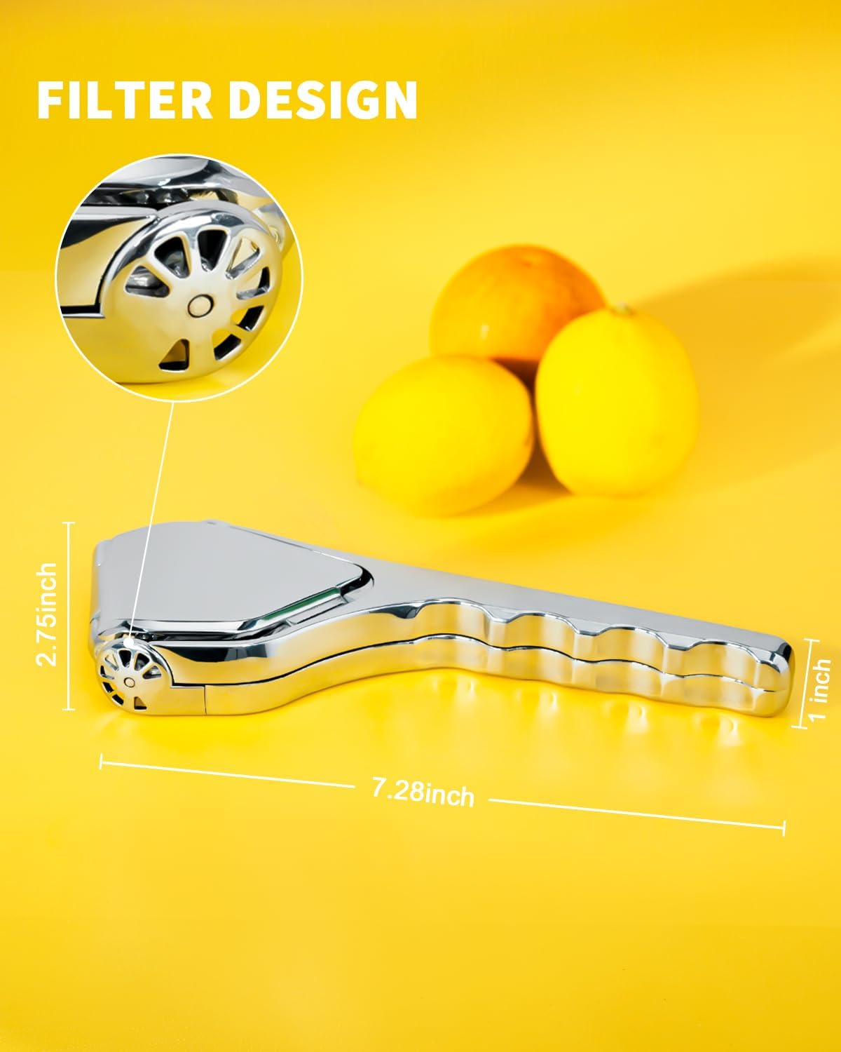 Detalle de Bagrox Lemon Squeezer Stainless Steel manual juicer 🍋