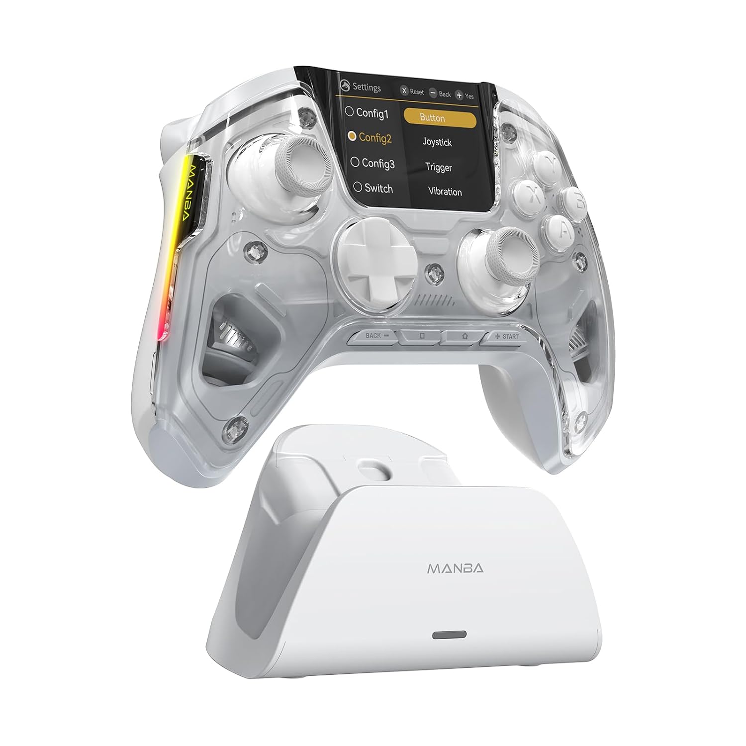 Detalle de FIEHDUW ManbaOne Gaming-Controller 1800 mAh