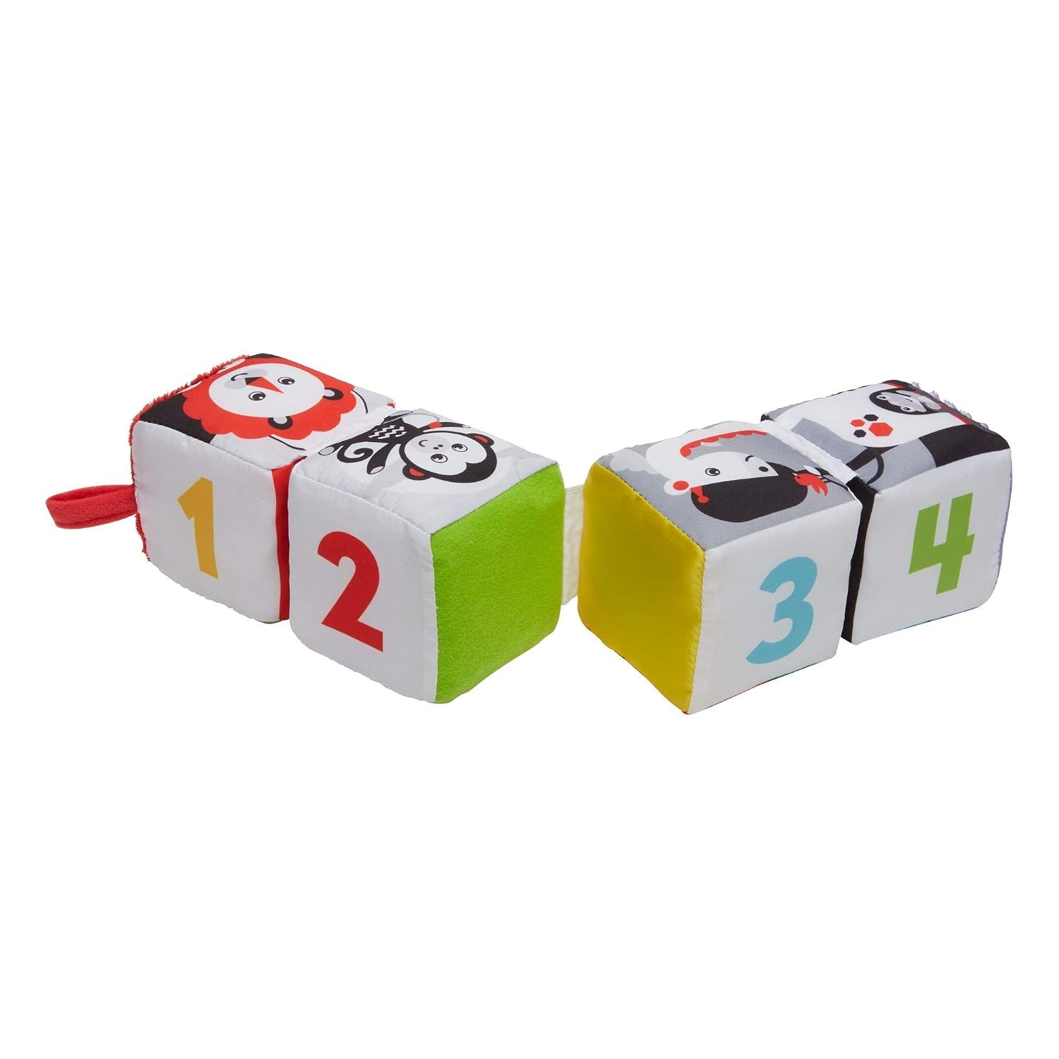 Thumbnail 6 de Fisher-Price Babys weiche Wendewürfel 4er-Set