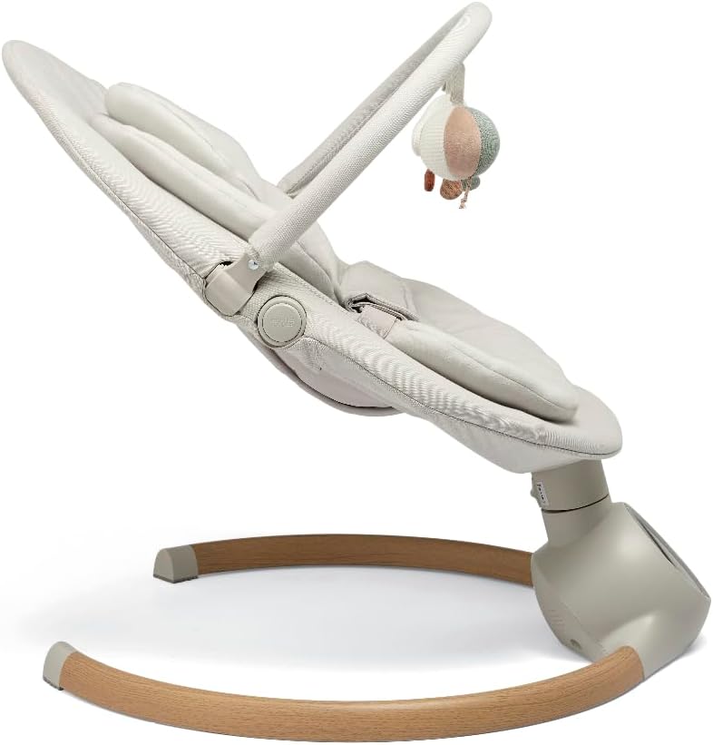 Detalle de Mamas & Papas Alto Smart Baby Swing (Cashmere): touchscreen, 5 speeds, Bluetooth and remote