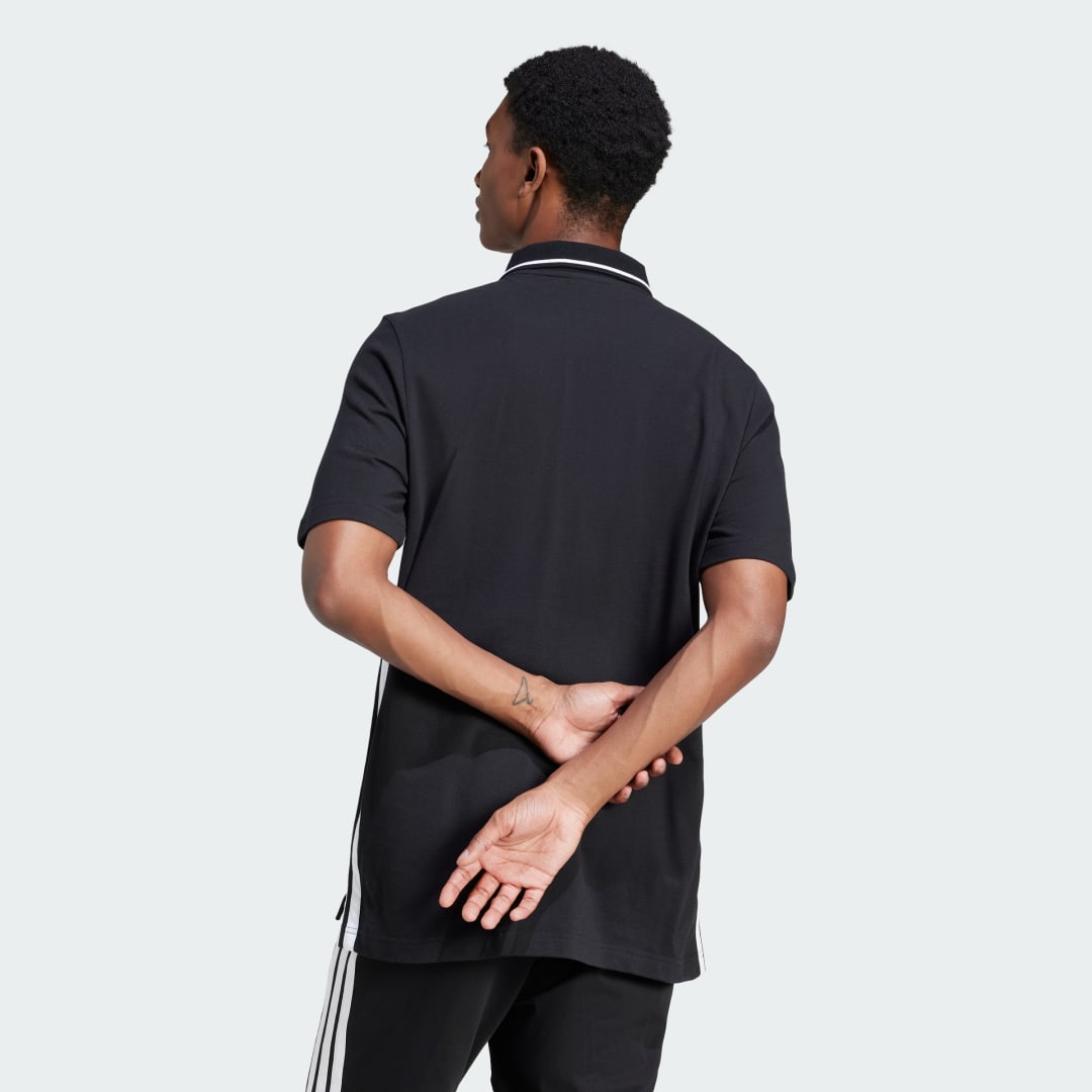 Thumbnail 1 de Polo Essentials Piqué 3 bandas de Adidas: estilo clásico con toque deportivo