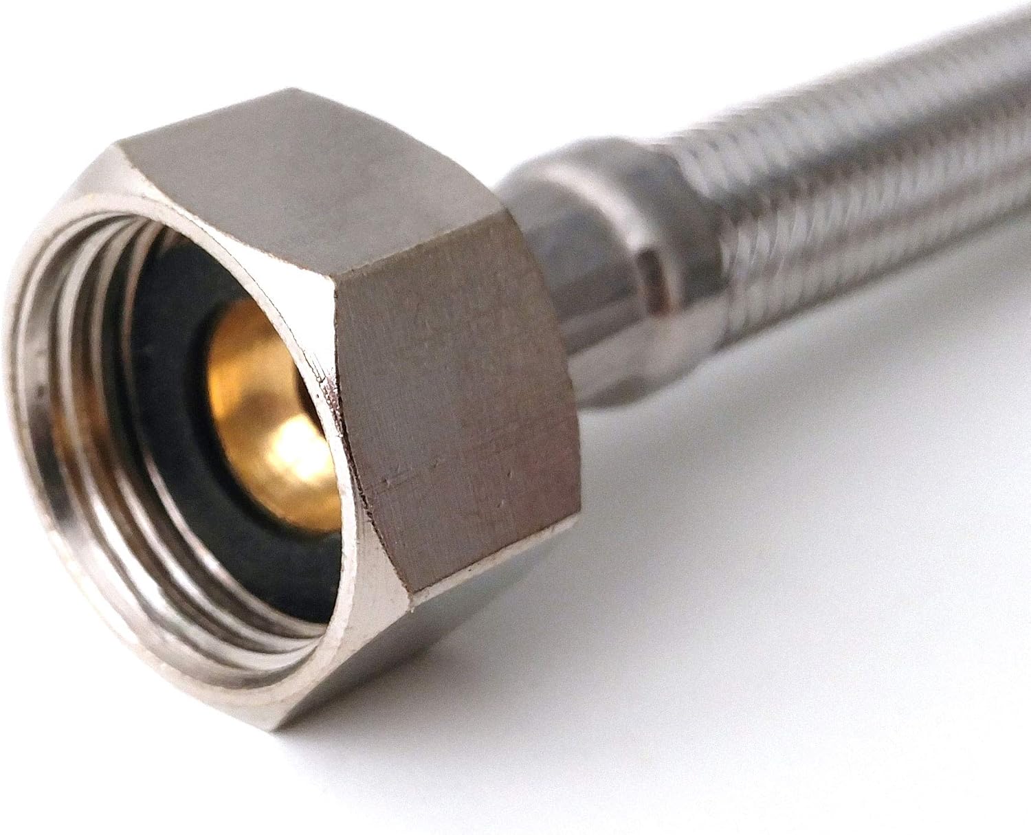 Thumbnail 2 de Xcel Home 2X M8 (8mm) x 1/2 BSP Flexible Tap Connectors (300mm) Pair
