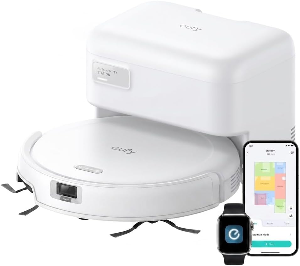 Thumbnail 4 de eufy G50 Robot Vacuum Cleaner: strong suction, quiet operation and smart detangling
