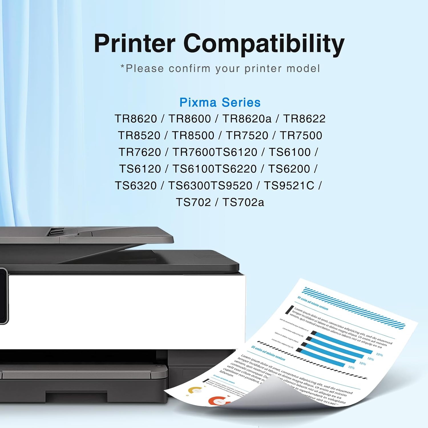 Detalle 2 de st@r ink PGI-280XXL CLI-281XXL Ink Cartridge 5-Pack for Canon PIXMA