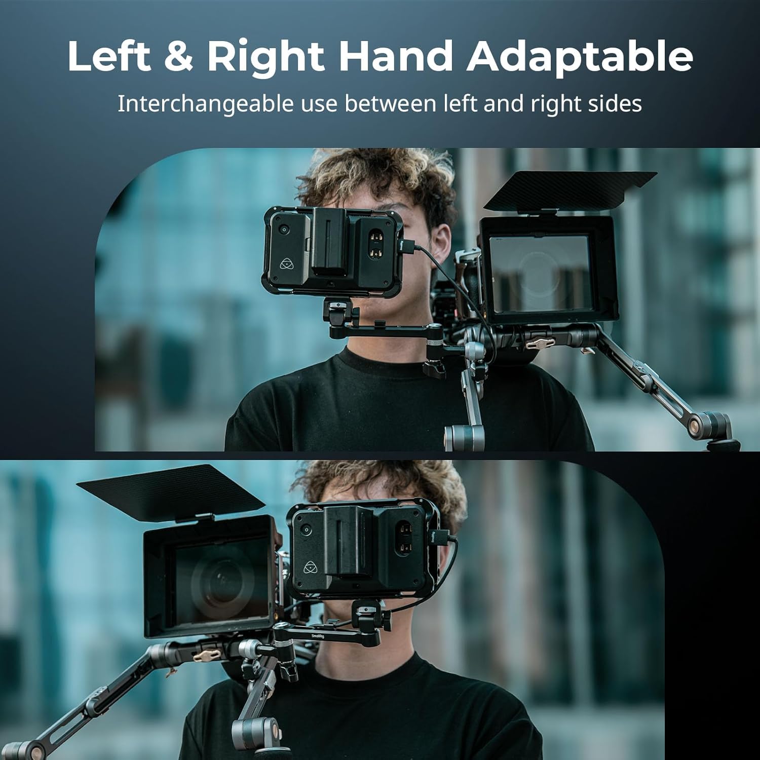 Thumbnail 6 de SmallRig Magic Arm mit 360°-Kugelkopf und Dämpfungsarm (5141) – Monitorhalterung für Schulter- oder Stativaufnahmen