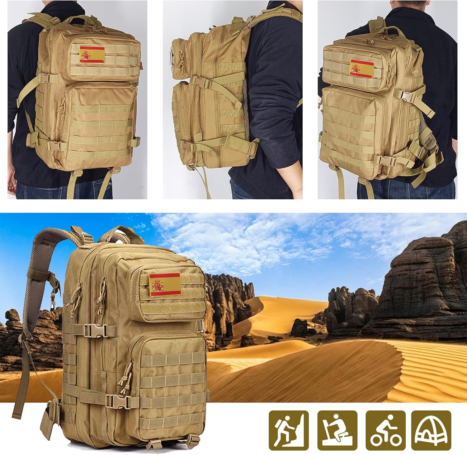 Thumbnail 1 de Oreunik Mochila Militar 45L Impermeable