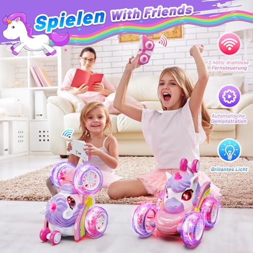 Thumbnail 1 de Jofuni Coche teledirigido de Unicornio 360° 🎠