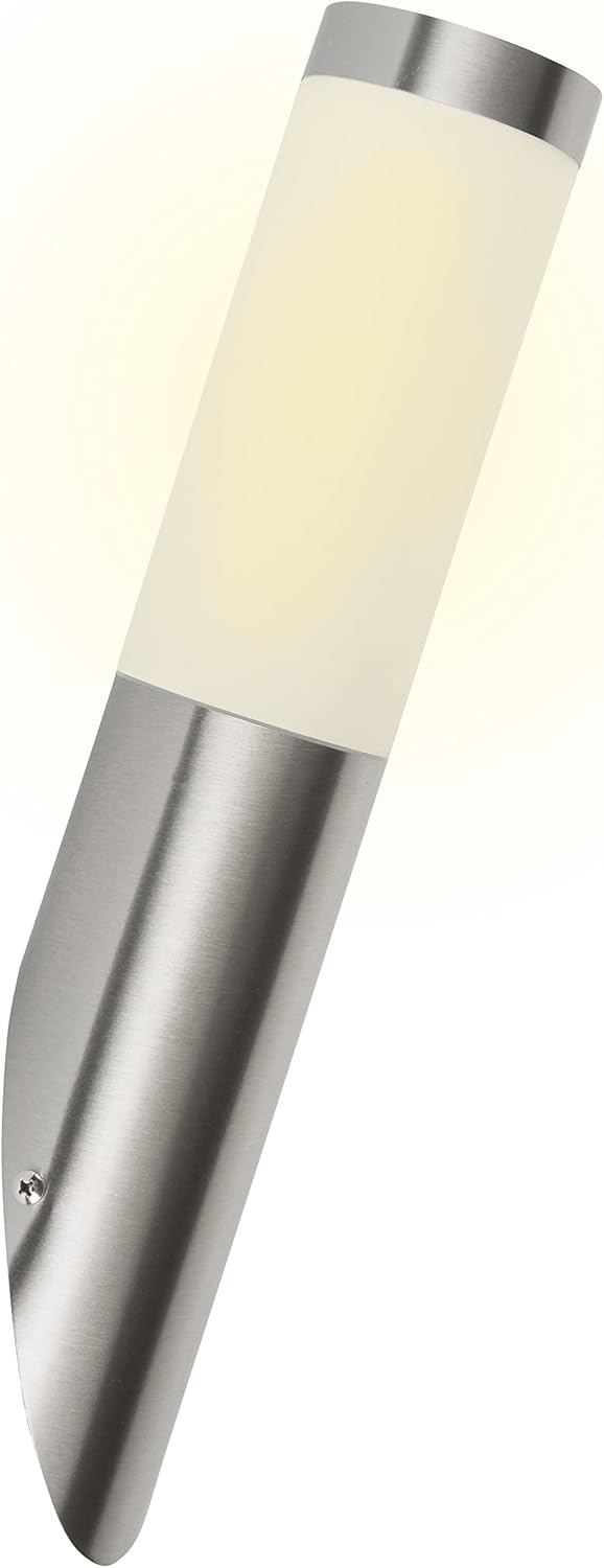 Thumbnail 1 de Ranex RX1010: Lampada da Parete in Acciaio Inossidabile Spazzolato con Attacco E27