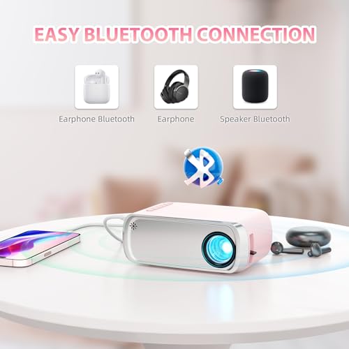 Thumbnail 3 de Ksbaby Proyector portátil para exteriores 🎬 Compatible con HDMI, USB