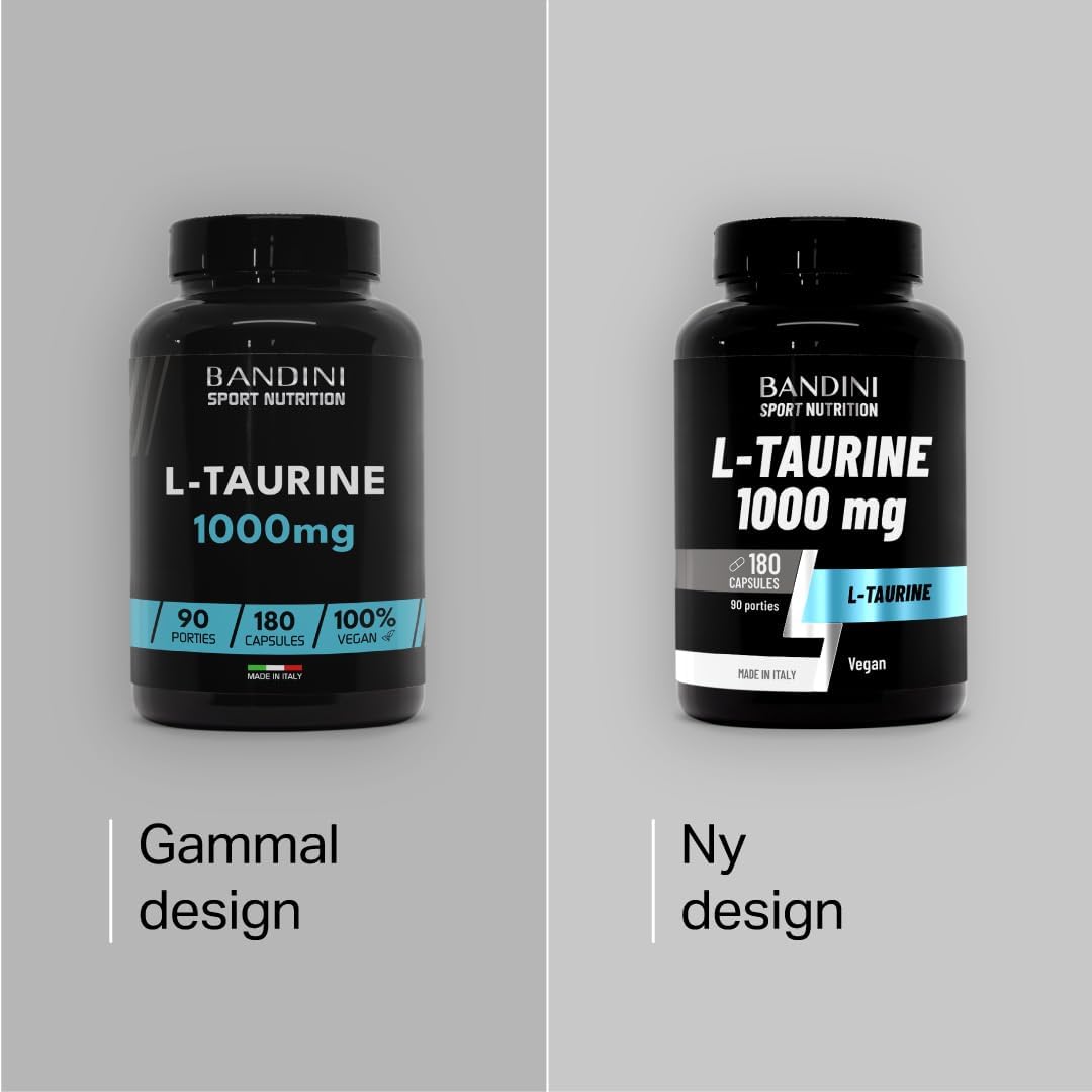 Thumbnail 1 de BANDINI L Taurine 1.000 mg capsules, veganistisch, 180 stuks