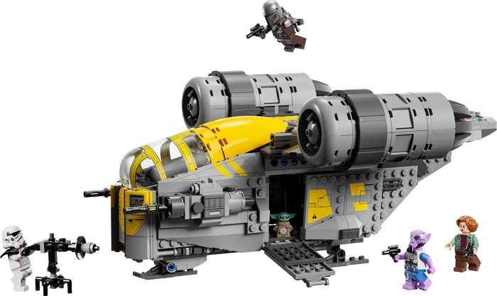 Thumbnail 8 de LEGO Star Wars Razor Crest 75447 – Raumschiff-Modell mit 930 Teilen