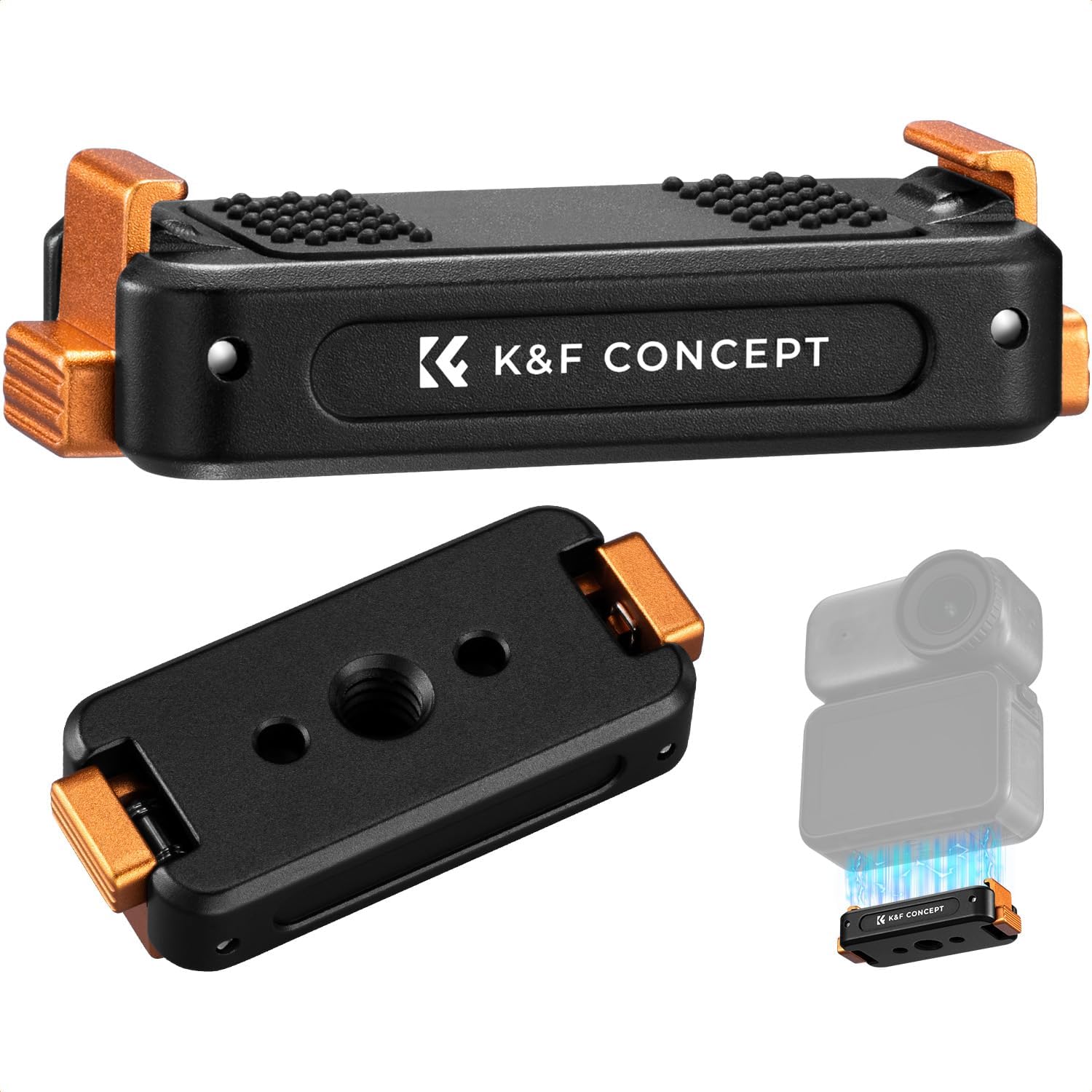 Detalle de K&F CONCEPT Magnetische Schnellwechselhalterung für Osmo Action 6