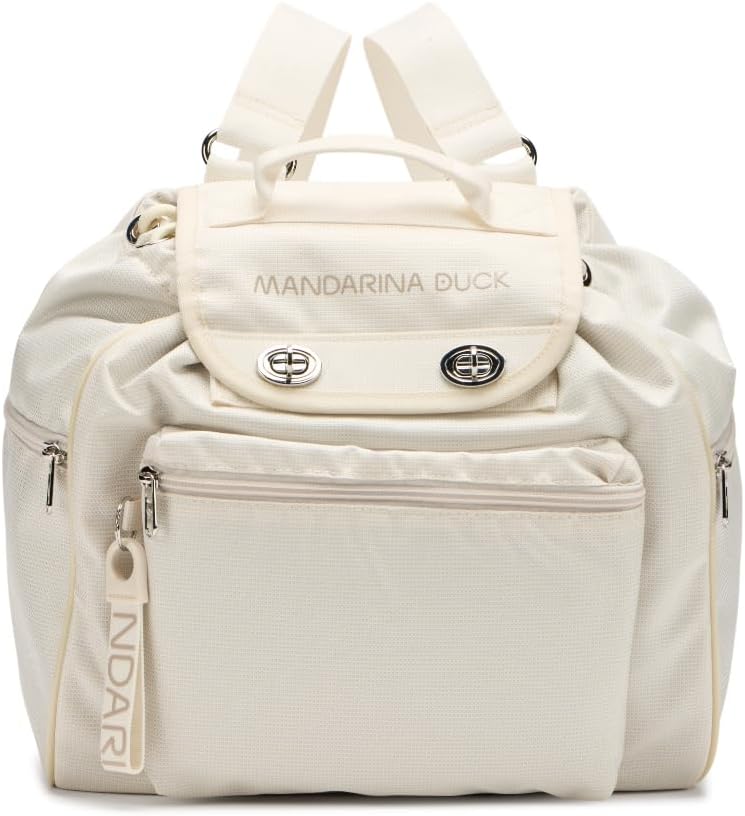 Detalle de Mandarina Duck Md20 Backpack Utility — sac à dos Md20 en Mitrix à effet changeant
