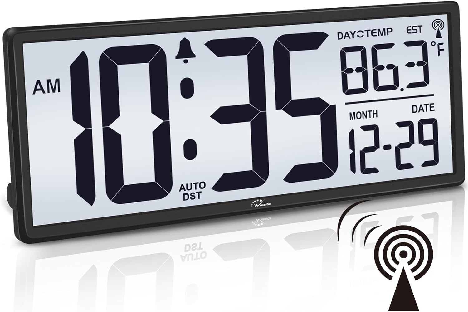 Detalle de WallarGe Digital Wall Clock 14.5-inch
