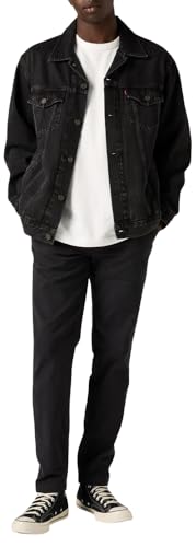 Detalle de Levi's XX Chino Standard II Homme – Mineral Black Shady, 34W/32L