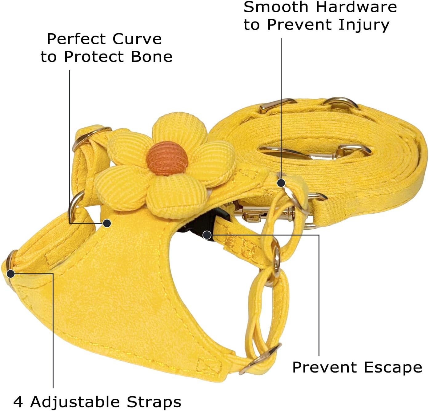 Thumbnail 4 de Dog Harness and Leash Set, Size S