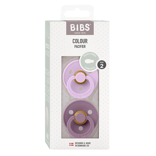 Detalle de BIBS Sucette SymĂ©trique, taille 2, violet sky/mauve đ