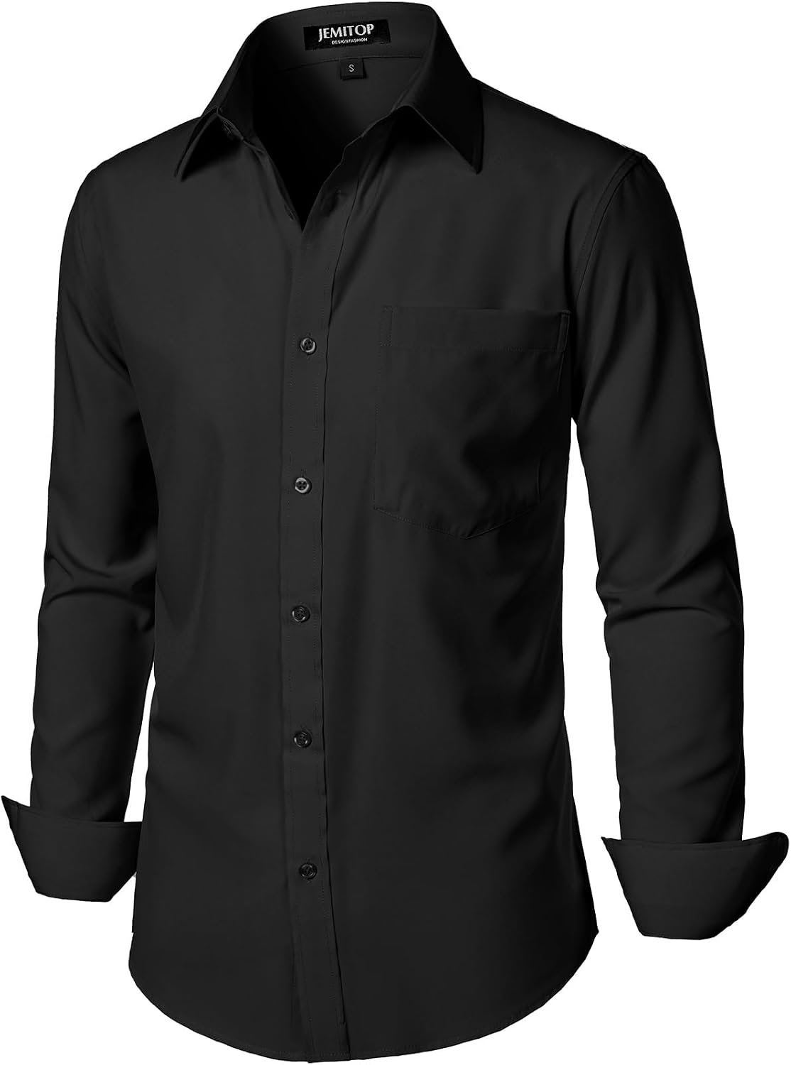 Detalle 2 de JEMITOP Men's Dress Shirt