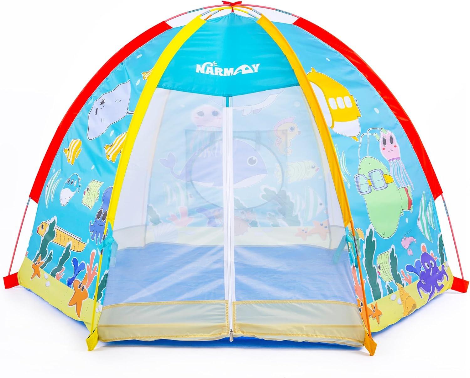 NARMAY Spielzelt Ozean-Kuppelzelt 182 x 152 x 121 cm