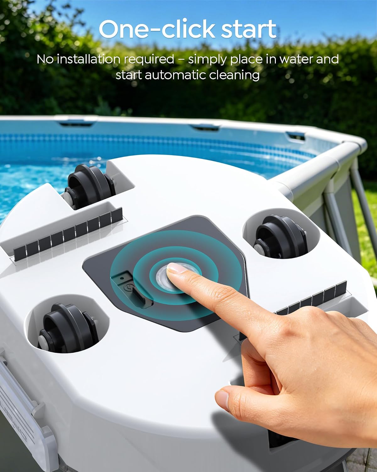 Detalle 2 de S2 Pool Vacuum Robot, 90-Minute Runtime