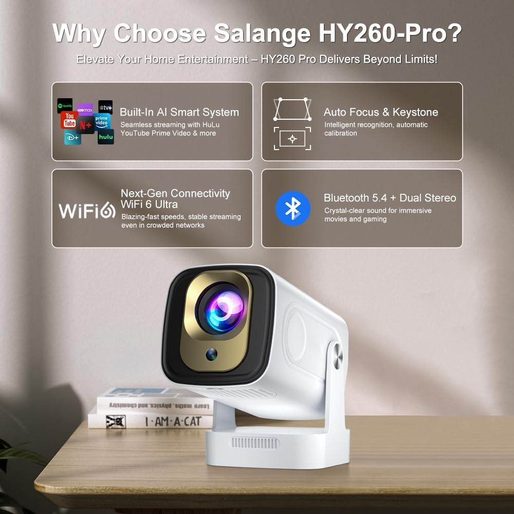 Thumbnail 1 de [2026 Salange] Short throw projector 1080P