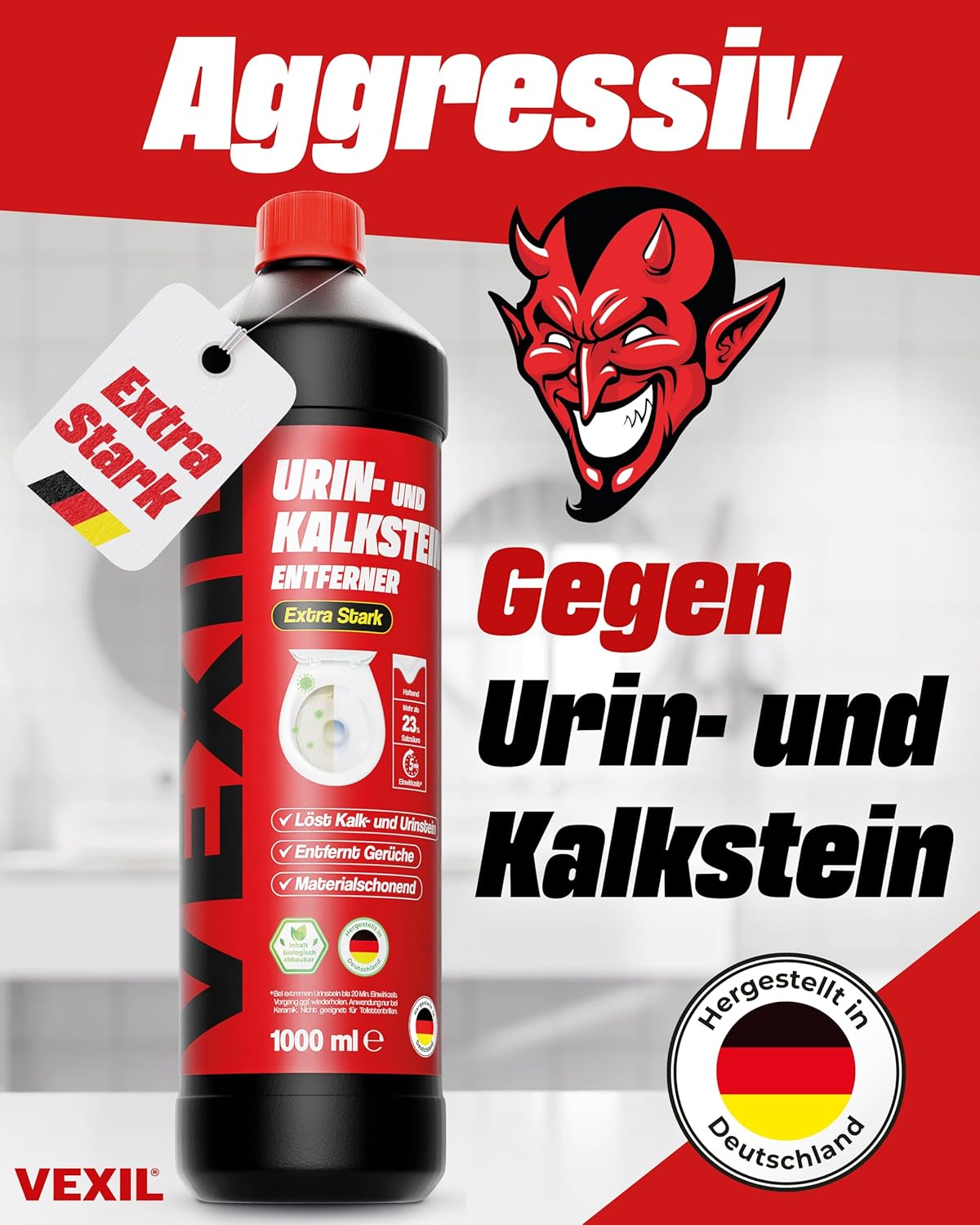 Thumbnail 1 de VEXIL Urinsteinentferner EXTRA STARK 1000 ml