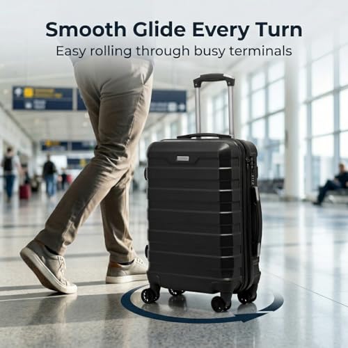 Thumbnail 8 de RMW Cabin Suitcase 20 inch Carry On Luggage Hard Shell Trolley