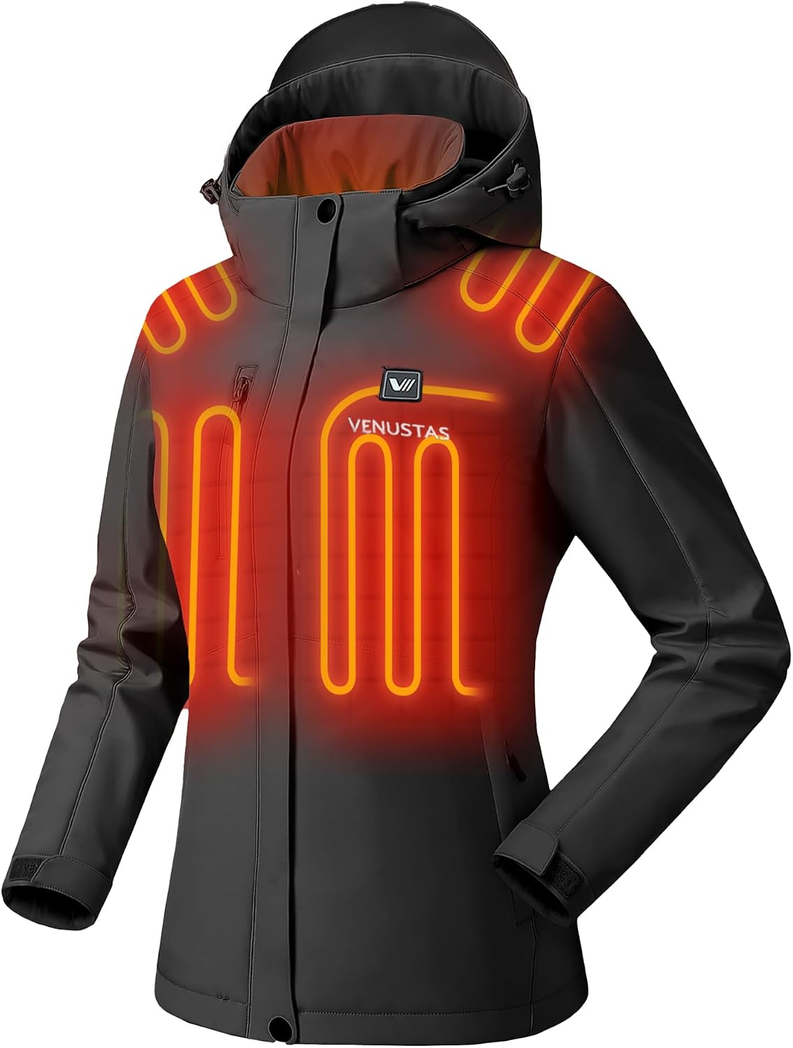 Thumbnail 6 de Venustas Women's Heated Jacket, 20K Waterproof Shell