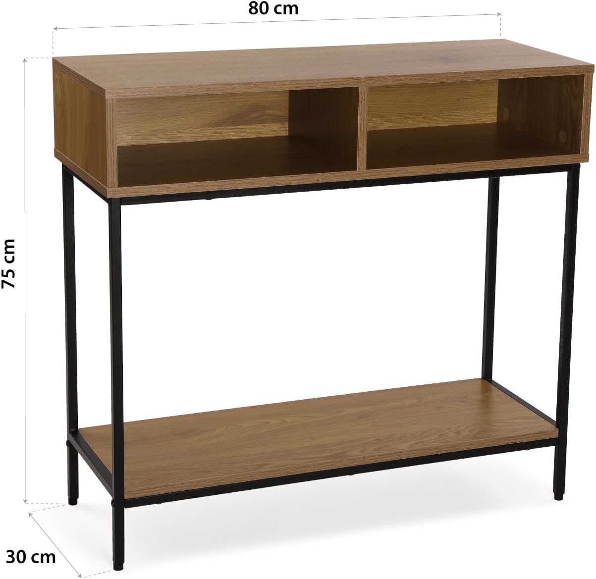 Detalle de Versa Jinkx Mueble Recibidor Estrecho con Almacenaje 🏡