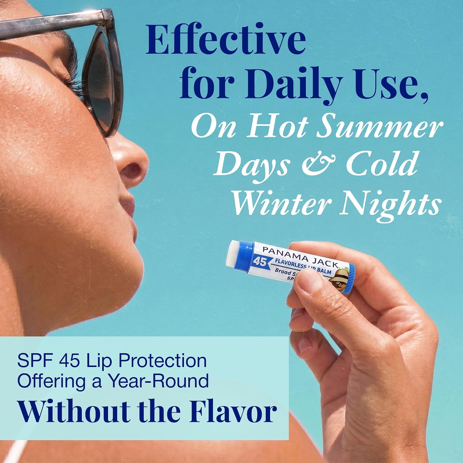 Thumbnail 4 de Panama Jack Sunscreen Lip Balm SPF 45 (Broad Spectrum UVA-UVB) for Dry, Chapped Lips