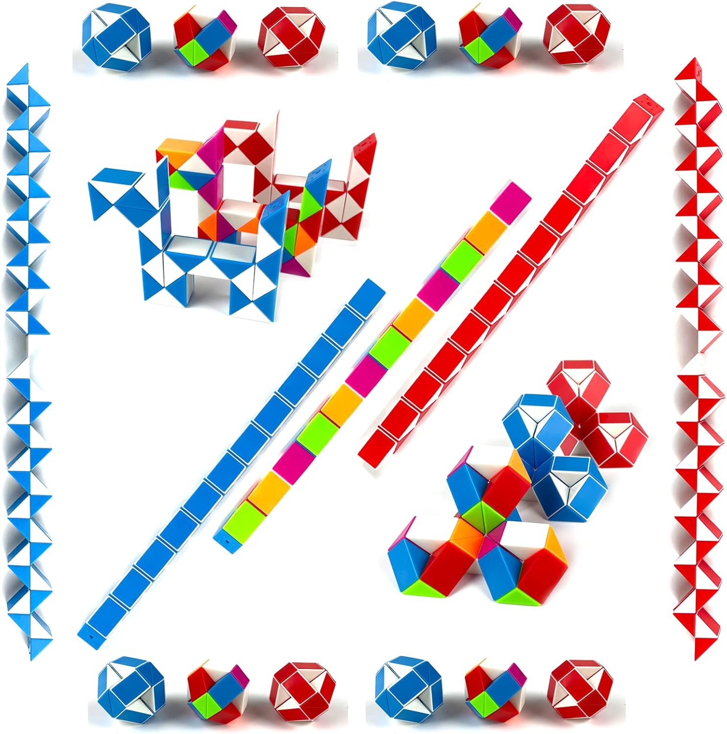 EACHHAHA Mini serpente magico 25 pezzi per feste